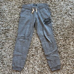 Superdry Gray Jogger Pants
